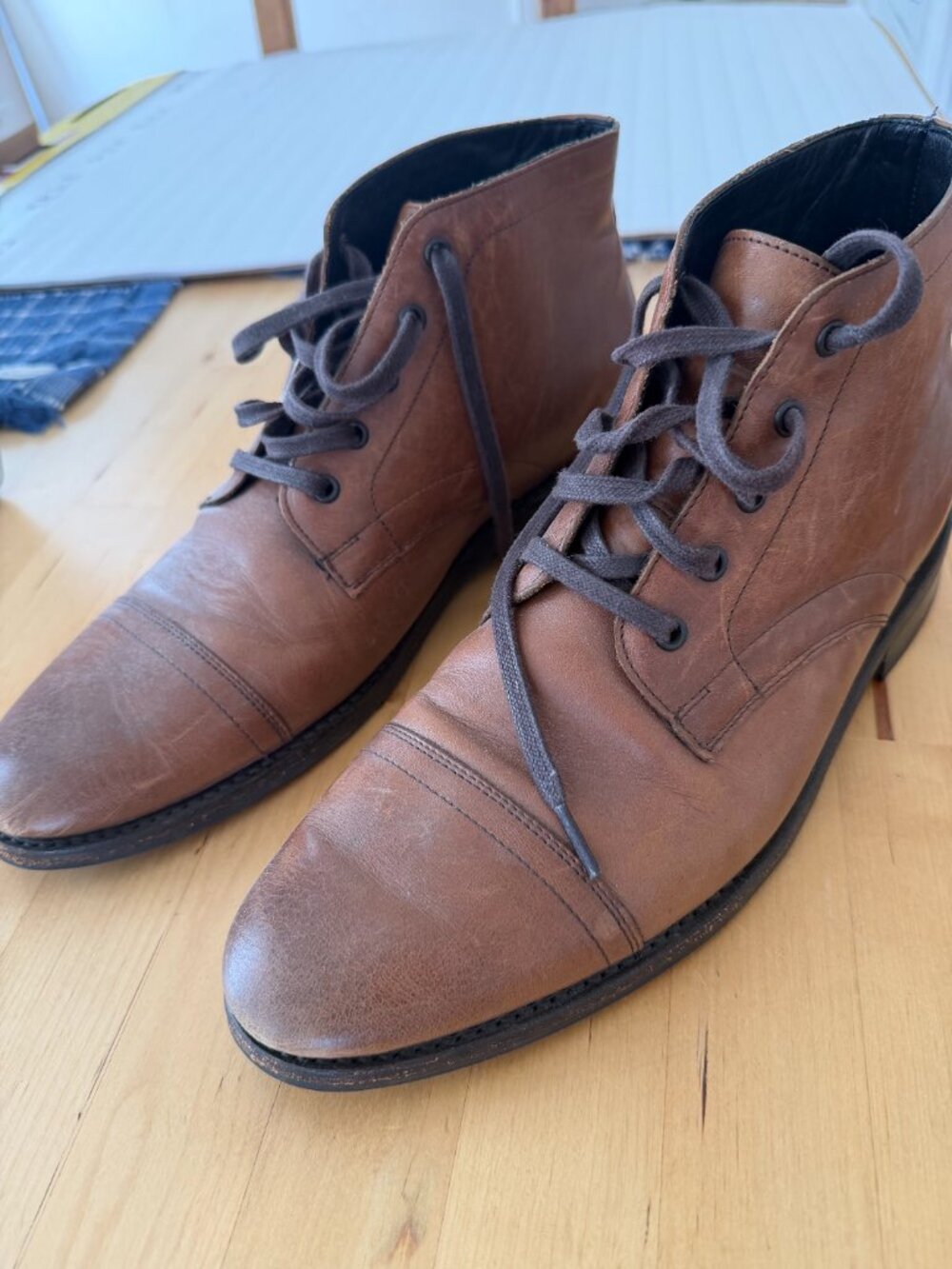 Thursday "Cadet" Natural Brown Casual/Dress Boots